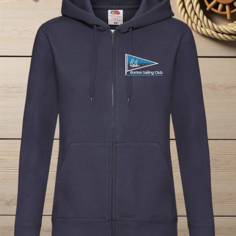 SS82 Ladies Fruit of the Loom Premium Fit Zip Hooded Jacket