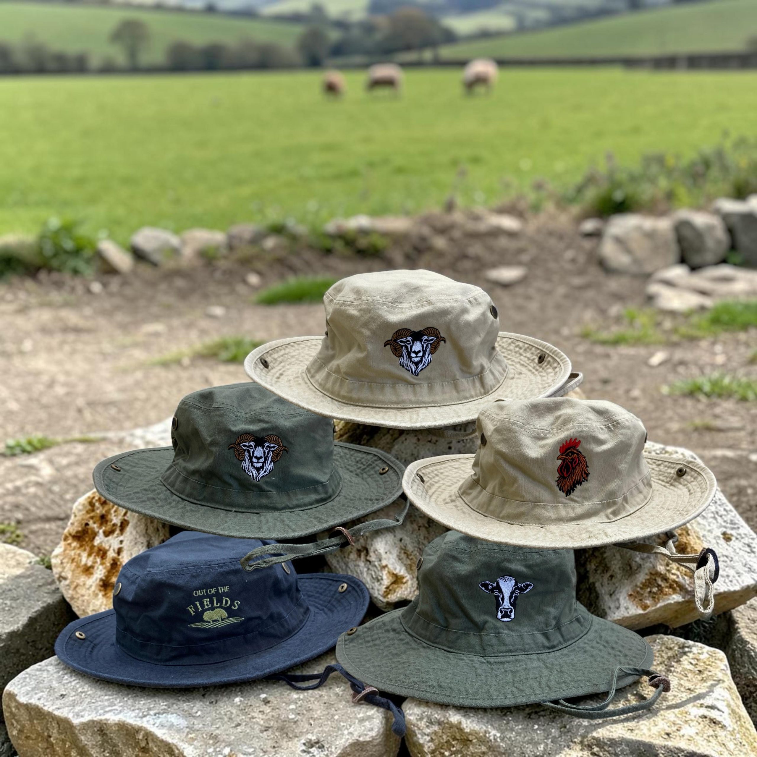 Farm Outback Sun Hats